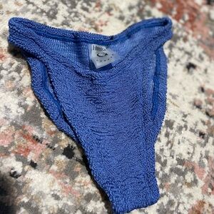 HUNZA G London Blue Swim Bottoms NWOT